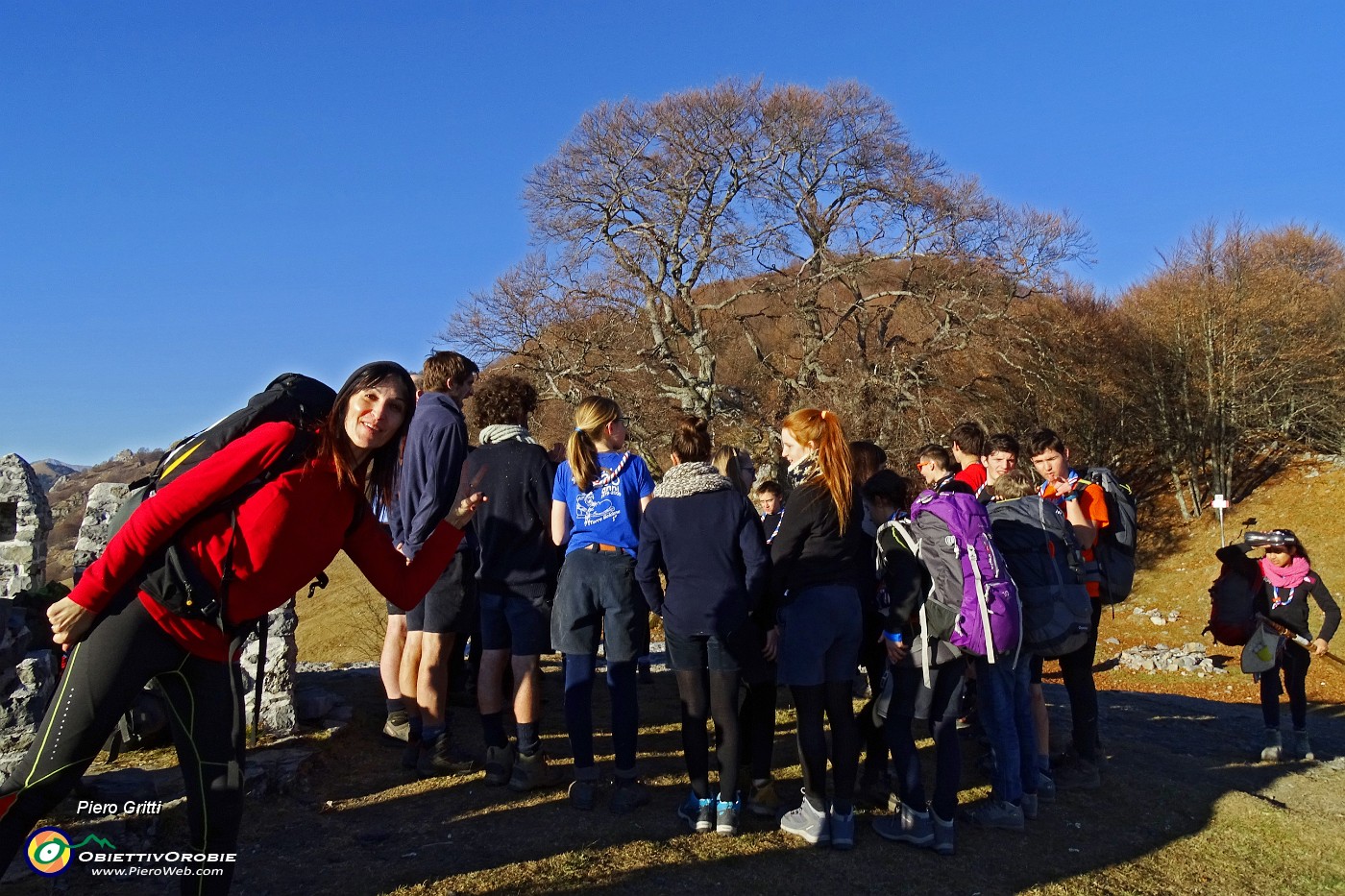 76 Ai Tre Faggi con il Gruppo Scout Torre Boldone.JPG -                                